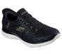 Skechers Slip-ins: Summits - Lunar Glow, BLACK / GOLD, full image number 3