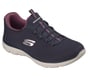 Summits - Radiant Flow, BLEU MARINE / BOURGOGNE, full image number 3