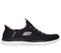 Skechers Slip-ins: Summits - Dream Chaser, BLACK / MAUVE, full image number 0