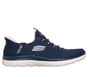 Skechers Slip-ins: Summits - Dream Chaser, NAVY / PINK, full image number 0