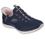Skechers Slip-ins: Summits - Dream Chaser, NAVY / PINK, full image number 3