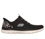 Skechers Slip-ins: Summits - Spring Blossom, BLACK, full image number 0