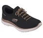 Skechers Slip-ins: Summits - Crystal Dream, NOIR / OR ROSE, full image number 3