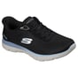 Skechers Slip-ins: Summits - Sweet Skies, BLACK, full image number 3