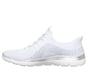 Skechers Slip-ins: Summits - Sweet Stitch, WHITE / SILVER, full image number 4