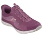 Skechers Slip-ins: Summits - Soft Stitch, PLUM, full image number 3