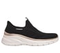 Skechers Slip-ins: Fashion Fit 2.0 - Midnight Shine, NOIR / OR ROSE, full image number 0