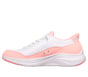 Skechers Slip-ins: Contour Foam - Cozy Fit, WHITE / CORAL, full image number 4