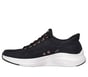 Skechers Slip-ins: Contour Foam - Cozy Fit Golden Hour, BLACK / ROSE GOLD, full image number 4