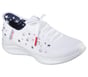 Skechers Slip-ins: Ultra Flex 3.0 - Starry Dream, WHITE / NAVY, full image number 3