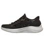 Skechers Slip-ins: Contour Foam - Cozy Fit Sparkling Gem, BLACK / GRAY, full image number 4