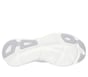 Skechers Slip-ins Relaxed Fit: D'Lux Vapor - Evening Glow, WHITE / SILVER, full image number 2