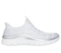 Skechers Slip-ins: Summits Plus - Soft Luster, WHITE / SILVER, full image number 0