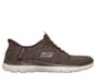 Martha Stewart Skechers Slip-ins: Arch Fit Summits - Soft Shimmer, CHOCOLAT, full image number 0