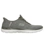 Martha Stewart Skechers Slip-ins: Arch Fit Summits - Soft Shimmer, OLIVE, full image number 0