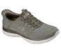 Martha Stewart Skechers Slip-ins: Arch Fit Summits - Soft Shimmer, OLIVE, full image number 3
