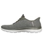 Martha Stewart Skechers Slip-ins: Arch Fit Summits - Soft Shimmer, OLIVE, full image number 4
