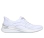 Skechers Slip-ins Martha Stewart: Arch Fit Ultra Flex 3.0 - Metallic Grace, WHITE / SILVER, full image number 0