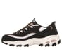 Skechers Slip-ins: D'Lites - Show Time, BLACK / ROSE GOLD, full image number 4