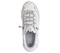 Skechers Slip-ins: D'Lites - Main Stage, WHITE / SILVER, full image number 1