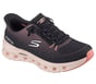 Skechers Slip-ins: Arch Fit Glide-Step Pro, BLACK / CORAL, full image number 3
