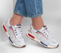 Skechers Slip-ins: Arch Fit D'Lites 330 - Star Line, WHITE / NAVY, full image number 1