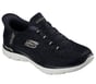 Skechers Slip-ins: Arch Fit Summits - Luxe Leopard, BLACK / GOLD, full image number 3