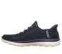 Skechers Slip-ins: Arch Fit Summits - Luxe Leopard, NAVY / SILVER, full image number 4