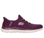 Skechers Slip-ins: Arch Fit Summits - Luxe Leopard, PRUNE, full image number 0