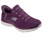 Skechers Slip-ins: Arch Fit Summits - Luxe Leopard, PRUNE, full image number 3