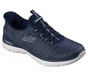 Skechers Slip-ins: Arch Fit Summits - Diamond Grace, NAVY / SILVER, full image number 3
