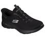 Skechers Slip-ins: Arch Fit Summits - Soft Focus, BLACK, full image number 3