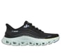 Skechers Slip-ins: Arch Fit Glide-Step Wave, NOIR / TURQUOISE, full image number 0