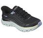 Skechers Slip-ins: Arch Fit Glide-Step Wave, NOIR / TURQUOISE, full image number 3