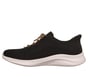 Skechers Slip-ins: Ultra Flex 4.0 - Cosmic Diamonds, BLACK / ROSE GOLD, full image number 4