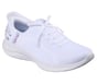 Skechers Slip-ins: Ultra Flex 4.0 - Gemstone Glow, WHITE, full image number 3