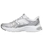 Skechers Slip-ins: Skech-Gel - Retro Pulse, BIALY / CZARNY / SREBRNY, full image number 4