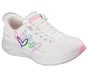 Skechers Slip-ins JGoldcrown: Contour Foam - Cozy Fit Timeless Heart, WHITE / MULTI, full image number 3
