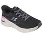 Skechers Slip-ins: Arch Fit 3.0, BLACK / MULTI, full image number 3