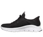 Skechers Slip-ins Relaxed Fit: Flex, BLACK / WHITE, full image number 4