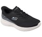 Skechers Slip-ins Relaxed Fit: Dynamight 3.0 - Golden Moment, BLACK, full image number 3