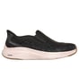 Skechers Slip-ins: Contour Foam - Cozy Fit Glowing Gem, BLACK / ROSE GOLD, full image number 0