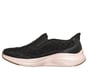 Skechers Slip-ins: Contour Foam - Cozy Fit Glowing Gem, BLACK / ROSE GOLD, full image number 4