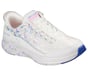 Skechers Slip-ins JGoldcrown: Contour Foam - Cozy Fit Love Notes, WHITE / MULTI, full image number 3