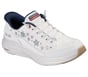 Skechers Slip-ins: Contour Foam - Cozy Fit Stars & Stripes, WHITE / NAVY, full image number 3