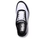 Skechers Slip-ins: Contour Foam - Cozy Fit Pure Legacy, WHITE / BLACK, full image number 1