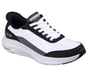 Skechers Slip-ins: Contour Foam - Cozy Fit Pure Legacy, WHITE / BLACK, full image number 3