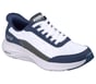 Skechers Slip-ins: Contour Foam - Cozy Fit Pure Legacy, WHITE / NAVY, full image number 3