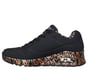 Skechers x JGoldcrown: Uno - Loving Love, BLACK / ROSE GOLD, full image number 4