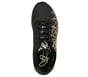 Skechers x JGoldcrown: UNO - Metallic Love, BLACK / GOLD, full image number 2
